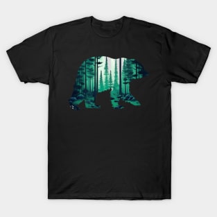 Forest Bear Soul Spirit T-Shirt